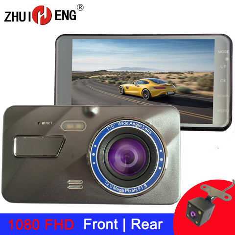 ZHUIHENG 4 Inch Dash Cam 2.5D Car Camera